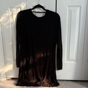 Betabrand Black Mini Dress